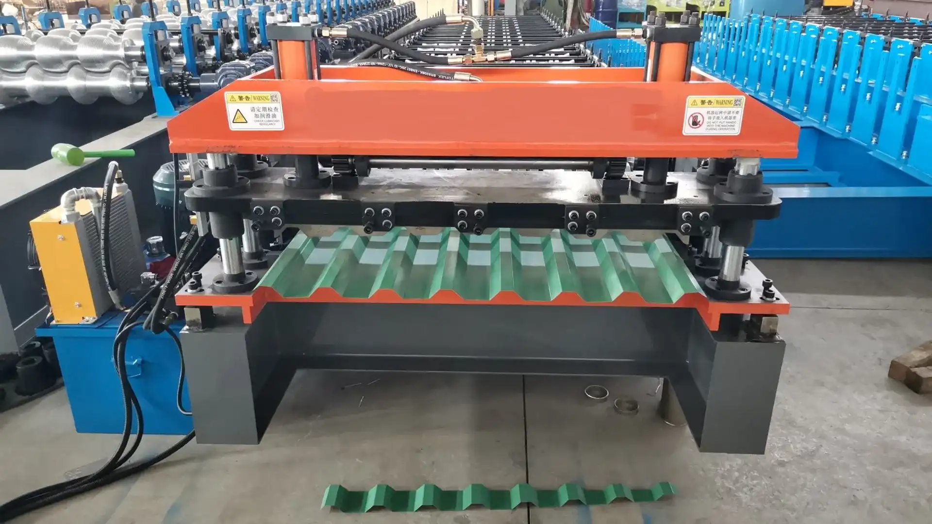 Sheet Metal Fabrication via Roofing Sheet Making Machine